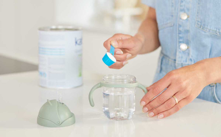 Cómo preparar fórmula para bebés