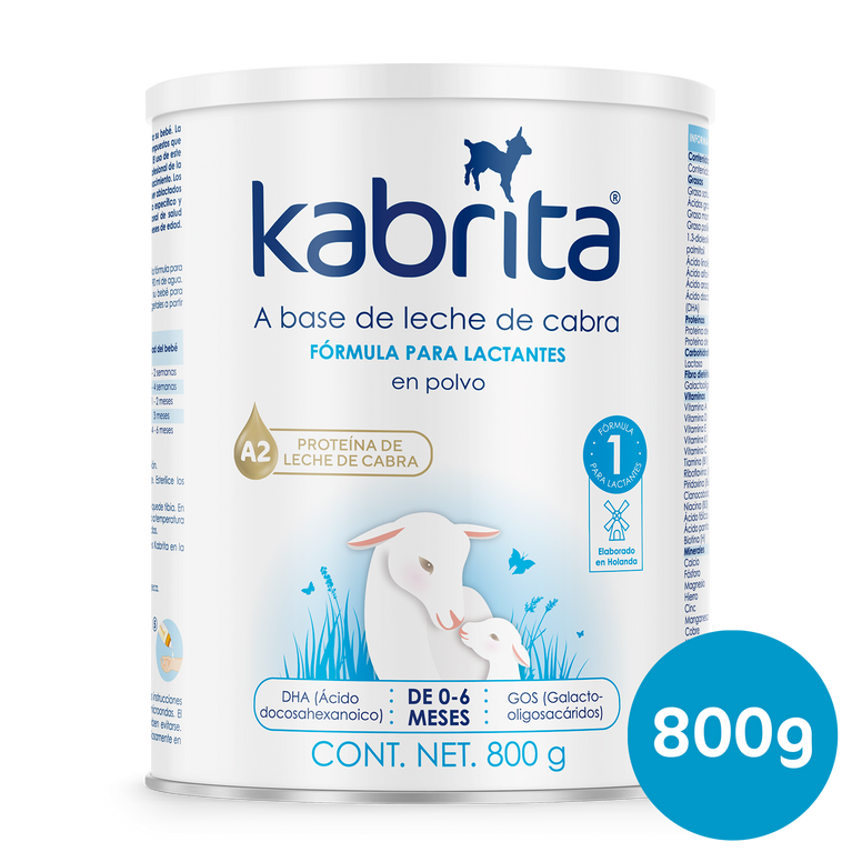 Kabrita Etapa 1 (0 a 6 meses) - 800g - Pack x 4