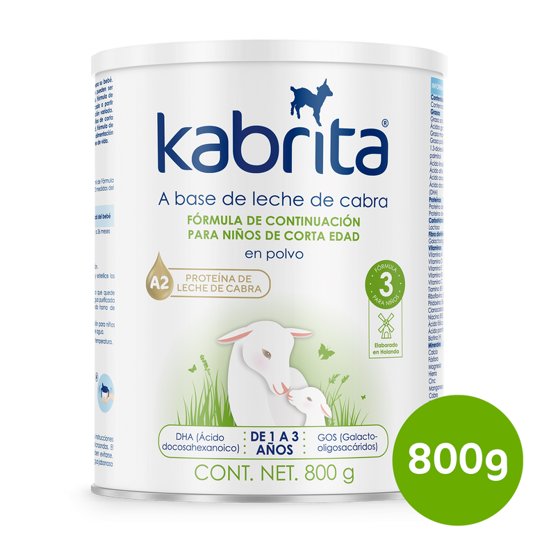 Kabrita Etapa 3 (1 a 3 años) - 800g - Pack x 6