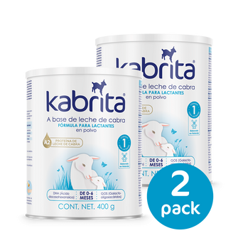 Kabrita Etapa 1 (0 a 6 meses) - 400g - Pack x 2 Kabrita Etapa 1 (0 a 6 meses) - 400g - Pack x 2