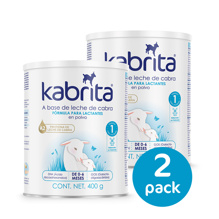 Kabrita Etapa 1 (0 a 6 meses) - 400g - Pack x 2