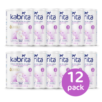Kabrita Etapa 2 (6 a 12 meses) - 400g - Pack x 12 Kabrita Etapa 2 (6 a 12 meses) - 400g - Pack x 12