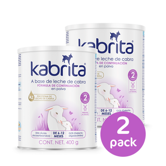 Kabrita Etapa 2 (6 a 12 meses) - 400g - Pack x 2 Kabrita Etapa 2 (6 a 12 meses) - 400g - Pack x 2