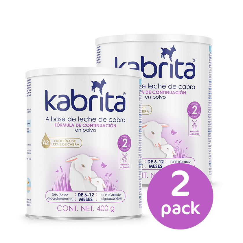 Kabrita Etapa 2 (6 a 12 meses) - 400g - Pack x 2
