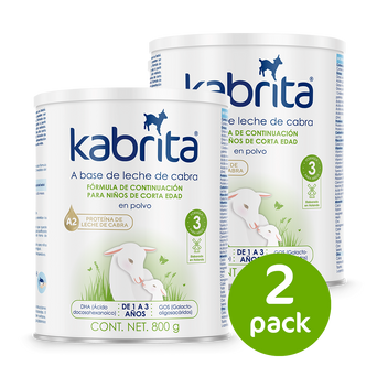 Kabrita Etapa 3 (1 a 3 años) - 800g - Pack x 2 Kabrita Etapa 3 (1 a 3 años) - 800g - Pack x 2