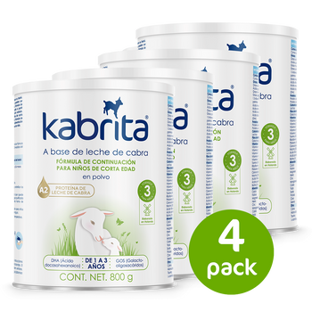 Kabrita Etapa 3 (1 a 3 años) - 800g - Pack x 4 Kabrita Etapa 3 (1 a 3 años) - 800g - Pack x 4
