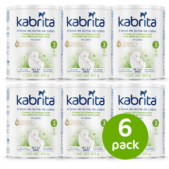 Kabrita Etapa 3 (1 a 3 años) - 800g - Pack x 6 Kabrita Etapa 3 (1 a 3 años) - 800g - Pack x 6