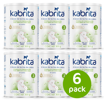 Kabrita Etapa 3 (1 a 3 años) - 800g - Pack x 6