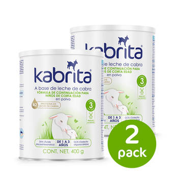 Kabrita Etapa 3 (1 a 3 años) - 400g - Pack x 2 Kabrita Etapa 3 (1 a 3 años) - 400g - Pack x 2