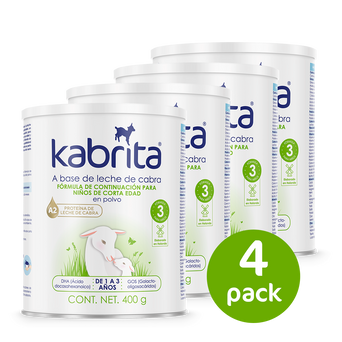 Kabrita Etapa 3 (1 a 3 años) - 400g - Pack x 4 Kabrita Etapa 3 (1 a 3 años) - 400g - Pack x 4