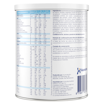 Kabrita Etapa 3 (1 a 3 años) - 400g - Pack x 4 Kabrita Etapa 3 (1 a 3 años) - 400g - Pack x 4