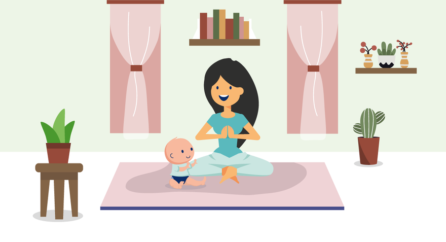 Haz yoga con tu bebé