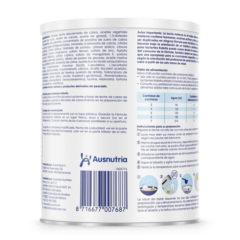 Kabrita Etapa 1 (0 a 6 meses) - 400g