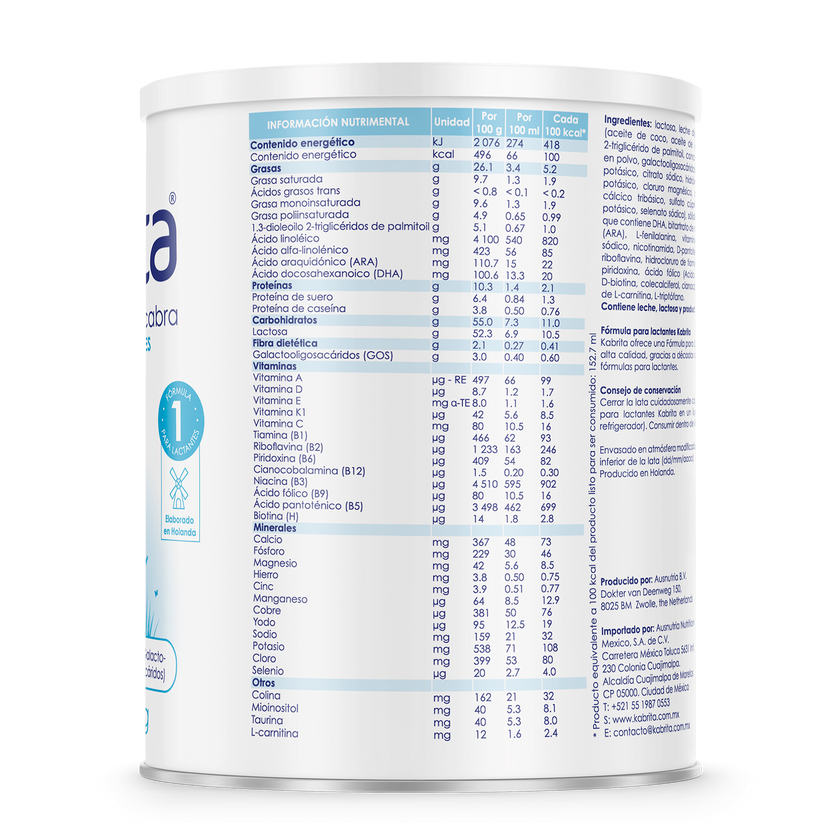 Fórmula para Lactantes de 0 a 6 meses - 400g | Kabrita