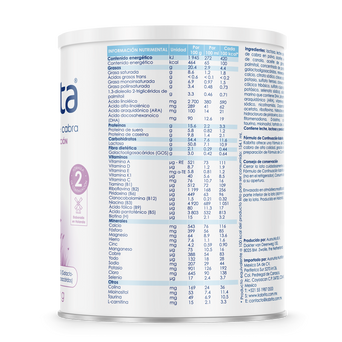 Kabrita Etapa 2 (6 a 12 meses) - 800g - Pack x 4