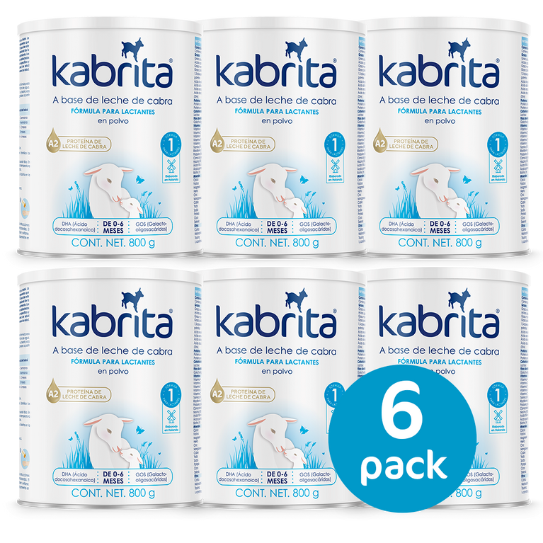 Kabrita Etapa 1 (0 a 6 meses) - 800g - Pack x 6