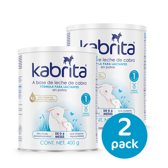 Fórmula para Lactantes de 0 a 6 meses - 400g - Pack x 2 | Kabrita