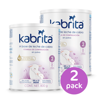 Fórmula de Continuación de 6 a 12 meses - 800g - Pack x 2 | Kabrita
