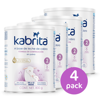 Kabrita Etapa 2 (6 a 12 meses) - 800g - Pack x 4