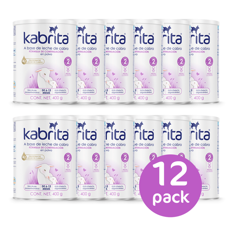 Kabrita Etapa 2 (6 a 12 meses) - 400g - Pack x 12