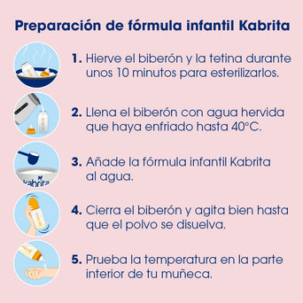 Kabrita Etapa 2 (6 a 12 meses) - 800g - Pack x 6