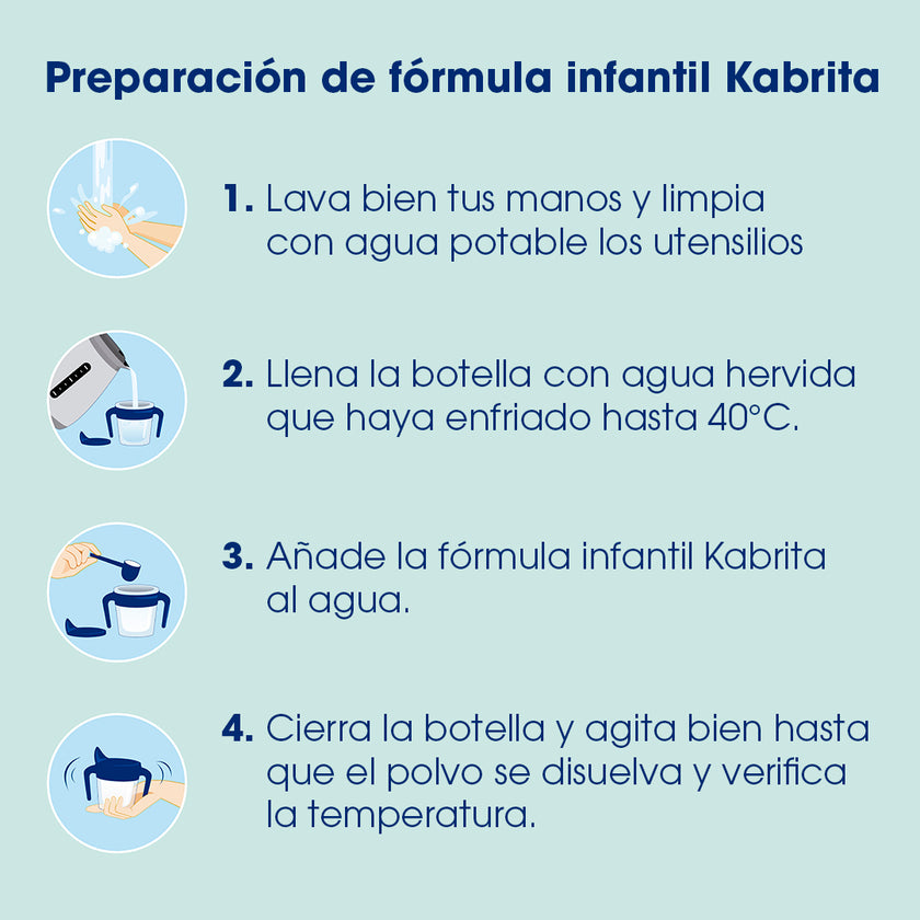 Fórmula de Continuación de 1 a 3 años - 400g - Pack x 2 | Kabrita
