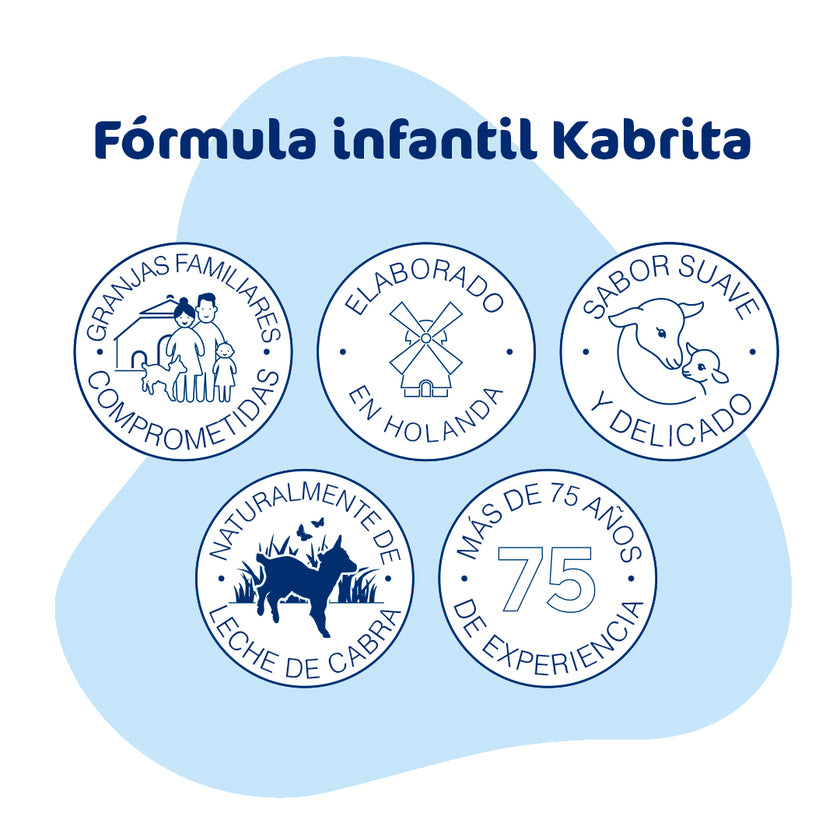 Fórmula para Lactantes de 0 a 6 meses - 400g - Pack x 4 | Kabrita