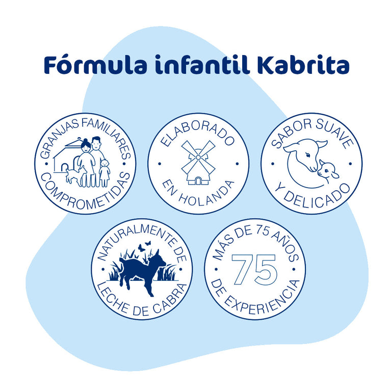 Kabrita Etapa 1 (0 a 6 meses) - 800g - Pack x 4
