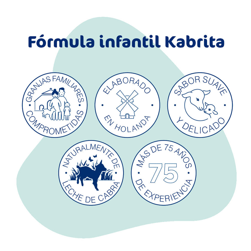 Fórmula de Continuación de 1 a 3 años - 800g - Pack x 4 | Kabrita